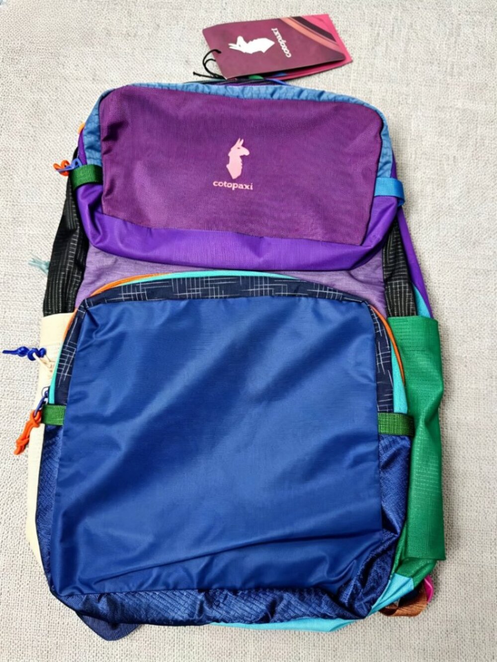 Cotopaxi 16L Multicolor Daypack Lightweight Colorful Travel Backpack